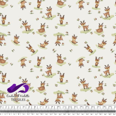 Smalls animals - Deers - Rice milk cloud