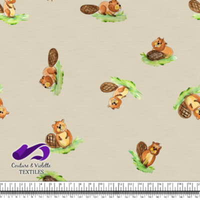 Smalls animals - Beavers - Cream cloud