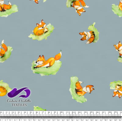 Smalls animals - Fox - Blue cloud