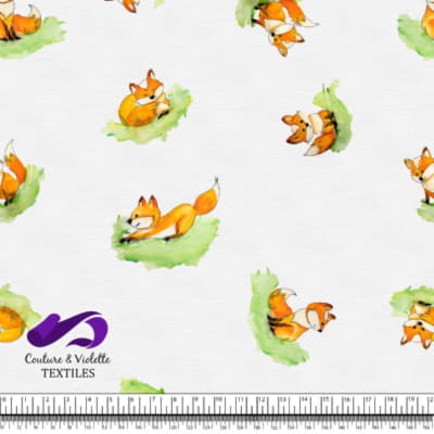 Smalls animals - Fox - White