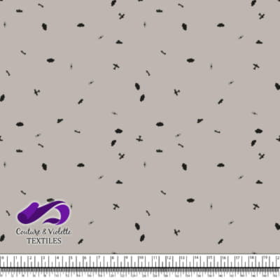 Little aviator - airplanes and clouds - silver cloud