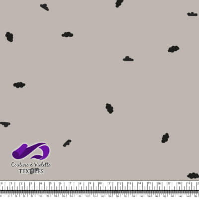 Little aviator - clouds - silver cloud