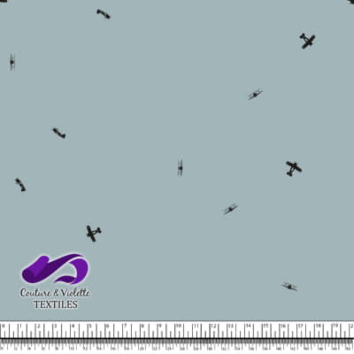 Little aviator - airplanes - blue cloud