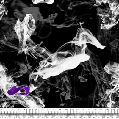 Vapeur - White on black background