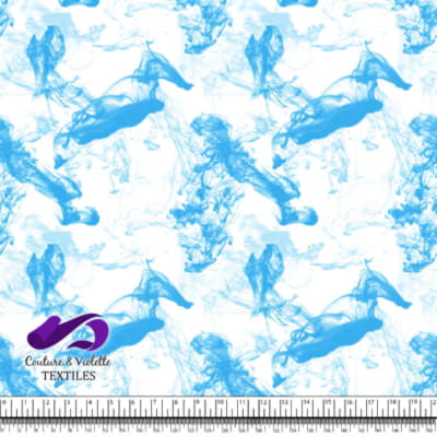 Vapeur - Blue on a white background