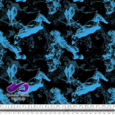 Vapeur - Blue on black background