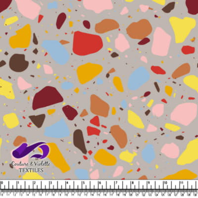 Terrazzo - Chunks London Winter 2021 - Silver cloud