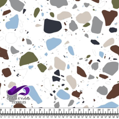 Terrazzo - Chunks London Classic - White