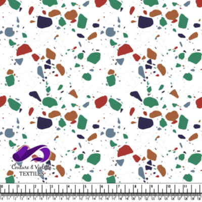 Terrazzo - Chunks New York Winter - White