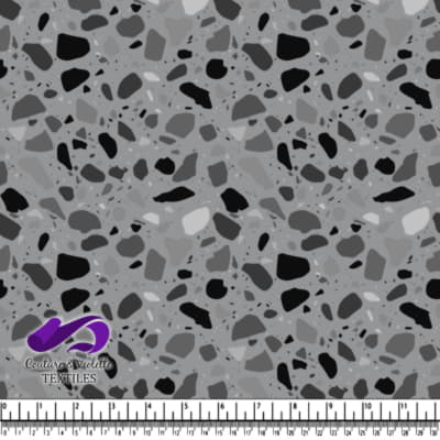 Terrazzo - Chunks Monochrome - Grey
