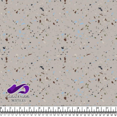 Terrazzo - spots London Classic - Silver cloud