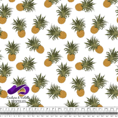Tropical - Ananas - White