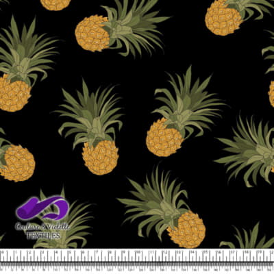 Tropical - Ananas - Black
