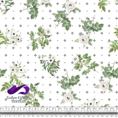 Anemone Flowers - White