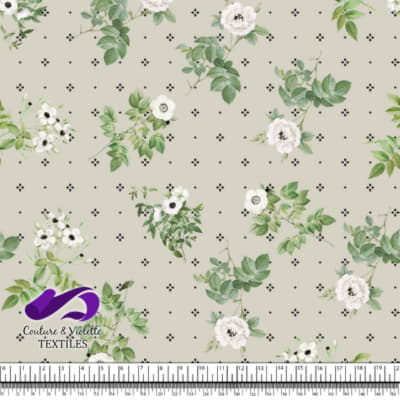 Anemone Flowers - Sandy White