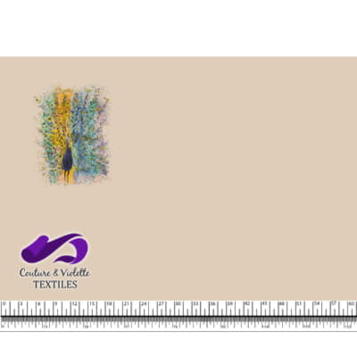 Paon Elisabeth - Peacock - Tapioca