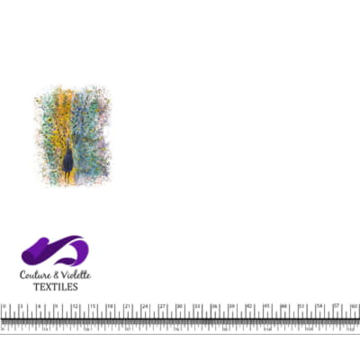 Paon Elisabeth - Peacock - White