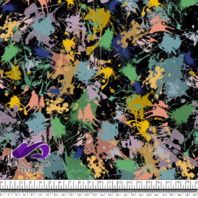 Paon Elisabeth - Splash - Black