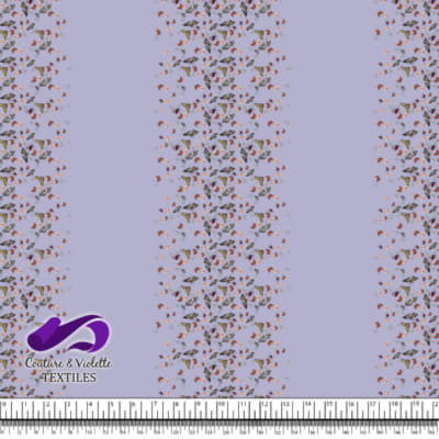 Butterfly - Border - Lilac