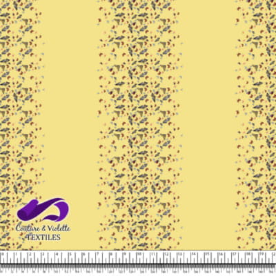 Butterfly - Border - Yellow