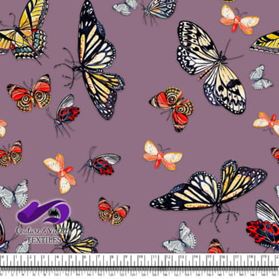 Butterflies - Mauve