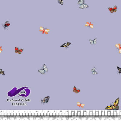 Butterflies - Minimalist - Lilac