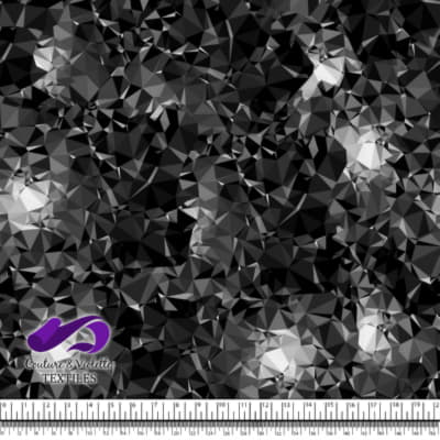 Texture Géo - Noir Cristal