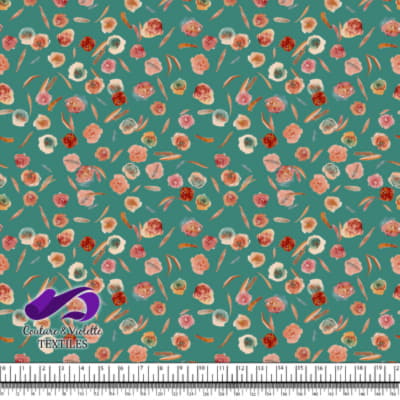 Monstera - Roses - Tejo green