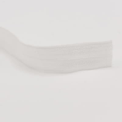 9mm bias elastic - White