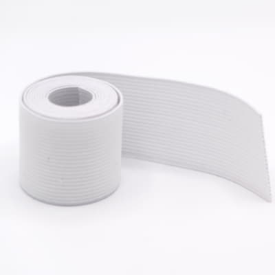 Flat elastic band 26mm - White