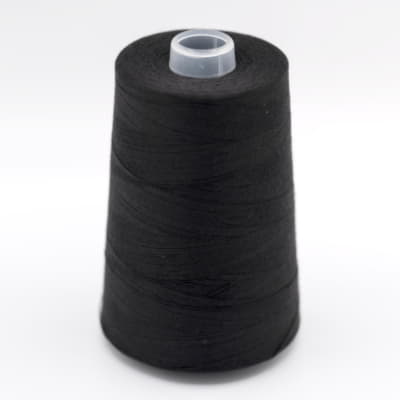 Spool of polyester thread - 5480m - Black
